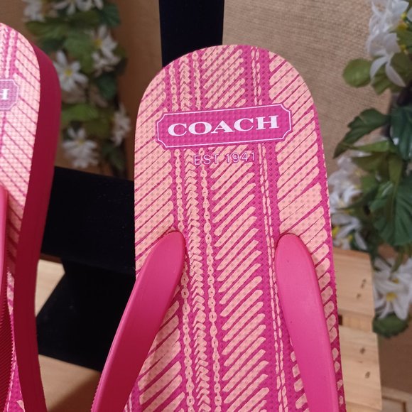 🌸🟠Coach Alessa Thong Sandals🟠🌸 - Picture 7 of 16
